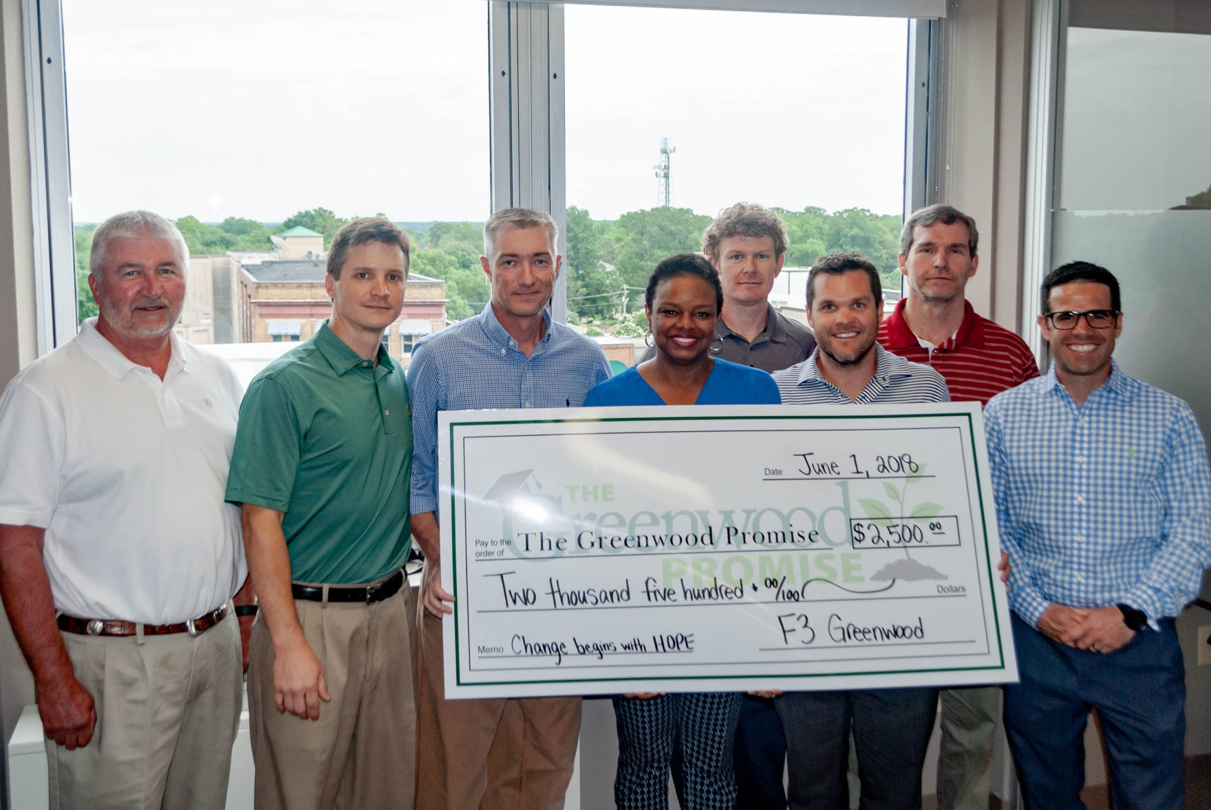 F3 Greenwood pledges to Greenwood Promise